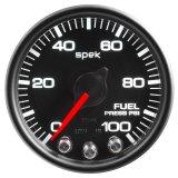 Autometer Spek-Pro Gauge Fuel Press 2 1/16in 100psi Stepper Motor W/Peak & Warn Blk/Blk thumbnail 6