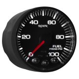 Autometer Spek-Pro Gauge Fuel Press 2 1/16in 100psi Stepper Motor W/Peak & Warn Blk/Blk thumbnail 2