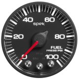 Autometer Spek-Pro Gauge Fuel Press 2 1/16in 100psi Stepper Motor W/Peak & Warn Blk/Blk thumbnail 9