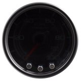 Autometer Spek-Pro Gauge Fuel Press 2 1/16in 100psi Stepper Motor W/Peak & Warn Blk/Smoke/Blk thumbnail 4