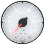 Autometer Spek-Pro Gauge Fuel Press 2 1/16in 30psi Stepper Motor W/Peak & Warn Wht/Blk thumbnail 3