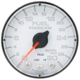 Autometer Spek-Pro Gauge Fuel Press 2 1/16in 30psi Stepper Motor W/Peak & Warn Wht/Blk thumbnail 5