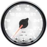 Autometer Spek-Pro Gauge Rail Press 2 1/16in 30Kpsi Stepper Motor W/Peak & Warn Wht/Blk thumbnail 5