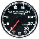 Autometer Spek-Pro Gauge Rail Press 2 1/16in 30Kpsi Stepper Motor W/Peak & Warn Blk/Chrm thumbnail 2