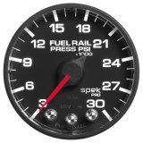 Autometer Spek-Pro Gauge Rail Press 2 1/16in 30Kpsi Stepper Motor W/Peak & Warn Blk/Blk thumbnail 3