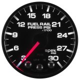 Autometer Spek-Pro Gauge Rail Press 2 1/16in 30Kpsi Stepper Motor W/Peak & Warn Blk/Blk thumbnail 9