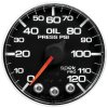Autometer Spek-Pro Gauge Oil Press 2 1/16in 120psi Stepper Motor W/Peak & Warn Blk/Chrm thumbnail 9