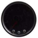 Autometer Spek-Pro Gauge Tach 2 1/16in 8K Rpm W/ Shift Light & Peak Mem Blk/Smoke/Blk thumbnail 3