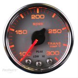 Autometer Spek-Pro Gauge Trans Temp 2 1/16in 300f Stepper Motor W/Peak & Warn Slvr/Chrm thumbnail 1
