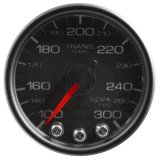 Autometer Spek-Pro Gauge Trans Temp 2 1/16in 300f Stepper Motor W/Peak & Warn Blk/Blk thumbnail 5