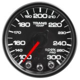 Autometer Spek-Pro Gauge Trans Temp 2 1/16in 300f Stepper Motor W/Peak & Warn Blk/Blk thumbnail 6