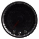 Autometer Spek-Pro Gauge Trans Temp 2 1/16in 300f Stepper Motor W/Peak & Warn Blk/Smoke/Blk thumbnail 8