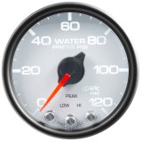 Autometer Spek-Pro Gauge Water Press 2 1/16in 120psi Stepper Motor W/Peak & Warn Wht/Blk thumbnail 8