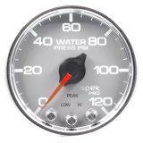 Autometer Spek-Pro Gauge Water Press 2 1/16in 120psi Stepper Motor W/Peak & Warn Slvr/Chrm thumbnail 6