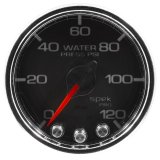 Autometer Spek-Pro Gauge Water Press 2 1/16in 120psi Stepper Motor W/Peak & Warn Blk/Chrm thumbnail 4