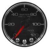Autometer Spek-Pro Gauge Water Press 2 1/16in 120psi Stepper Motor W/Peak & Warn Blk/Chrm thumbnail 5