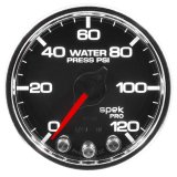 Autometer Spek-Pro Gauge Water Press 2 1/16in 120psi Stepper Motor W/Peak & Warn Blk/Chrm thumbnail 8