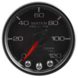 Autometer Spek-Pro Gauge Water Press 2 1/16in 120psi Stepper Motor W/Peak & Warn Blk/Blk thumbnail 4