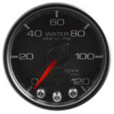 Autometer Spek-Pro Gauge Water Press 2 1/16in 120psi Stepper Motor W/Peak & Warn Blk/Blk thumbnail 7