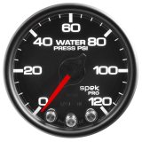 Autometer Spek-Pro Gauge Water Press 2 1/16in 120psi Stepper Motor W/Peak & Warn Blk/Blk thumbnail 8