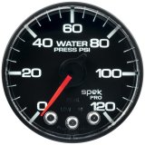 Autometer Spek-Pro Gauge Water Press 2 1/16in 120psi Stepper Motor W/Peak & Warn Blk/Blk thumbnail 6