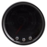 Autometer Spek-Pro Gauge Water Press 2 1/16in 120psi Stepper Motor W/Peak & Warn Blk/Smoke/Blk thumbnail 5