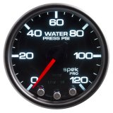 Autometer Spek-Pro Gauge Water Press 2 1/16in 120psi Stepper Motor W/Peak & Warn Blk/Smoke/Blk thumbnail 7