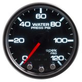 Autometer Spek-Pro Gauge Water Press 2 1/16in 120psi Stepper Motor W/Peak & Warn Blk/Smoke/Blk thumbnail 8