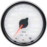 Autometer Spek-Pro Gauge Water Temp 2 1/16in 300f Stepper Motor W/Peak & Warn Wht/Blk thumbnail 5