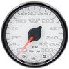Autometer Spek-Pro Gauge Water Temp 2 1/16in 300f Stepper Motor W/Peak & Warn Wht/Blk thumbnail 9