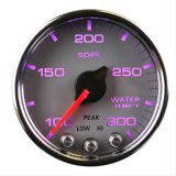 Autometer Spek-Pro Gauge Water Temp 2 1/16in 300f Stepper Motor W/Peak & Warn Slvr/Chrm thumbnail 1