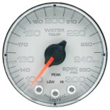 Autometer Spek-Pro Gauge Water Temp 2 1/16in 300f Stepper Motor W/Peak & Warn Slvr/Chrm thumbnail 4