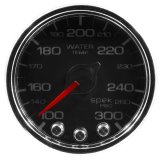 Autometer Spek-Pro Gauge Water Temp 2 1/16in 300f Stepper Motor W/Peak & Warn Blk/Chrm thumbnail 5