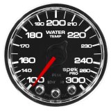 Autometer Spek-Pro Gauge Water Temp 2 1/16in 300f Stepper Motor W/Peak & Warn Blk/Chrm thumbnail 6