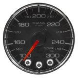 Autometer Spek-Pro Gauge Water Temp 2 1/16in 300f Stepper Motor W/Peak & Warn Blk/Chrm thumbnail 7