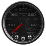 Autometer Spek-Pro Gauge Water Temp 2 1/16in 300f Stepper Motor W/Peak & Warn Blk/Blk thumbnail 6