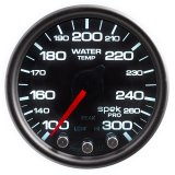 Autometer Spek-Pro Gauge Water Temp 2 1/16in 300f Stepper Motor W/Peak & Warn Blk/Smoke/Blk thumbnail 4
