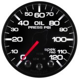 Autometer Spek-Pro - Nascar 2-1/16in Oil Press 0-120 psi Bfb Ecu thumbnail 4