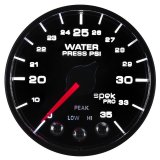 Autometer Spek-Pro - Nascar 2-1/16in Water Press 0- 35 psi Bfb Sp thumbnail 5