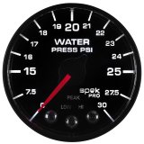 Autometer Spek-Pro - Nascar 2-1/16in Water Press 0- 30 psi Bfb thumbnail 2