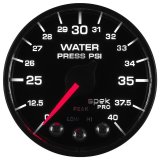 Autometer Spek-Pro - Nascar 2-1/16in Water Press 0- 40 psi Bfb thumbnail 3