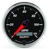 Autometer Designer Black II 3 3/8in 120 MPH In-Dash Speedo w/ LCD ODO thumbnail 6