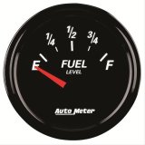 Autometer Designer Black II 52mm 240 Ohm Empty/33 Ohm Full Fuel Level Gauge thumbnail 3