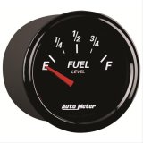 Autometer Designer Black II 52mm 240 Ohm Empty/33 Ohm Full Fuel Level Gauge thumbnail 4