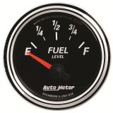 Autometer Designer Black II 52mm 240 Ohm Empty/33 Ohm Full Fuel Level Gauge thumbnail 7