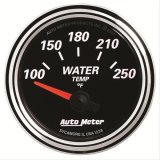 Autometer Designer Black II 52mm 250 Deg F Water Temp Gauge thumbnail 1