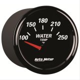 Autometer Designer Black II 52mm 250 Deg F Water Temp Gauge thumbnail 5