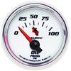 Autometer C2 52mm Electric 0-100 PSI Oil Pressure Gauge thumbnail 7