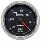 Autometer Cobalt 2-5/8in. / 0-30 IN HG / Mechanical Vacuum Gauge thumbnail 1