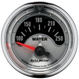 Autometer American Muscle 52mm Short Sweep Electric 250 Deg F Water Temp Gauge thumbnail 3